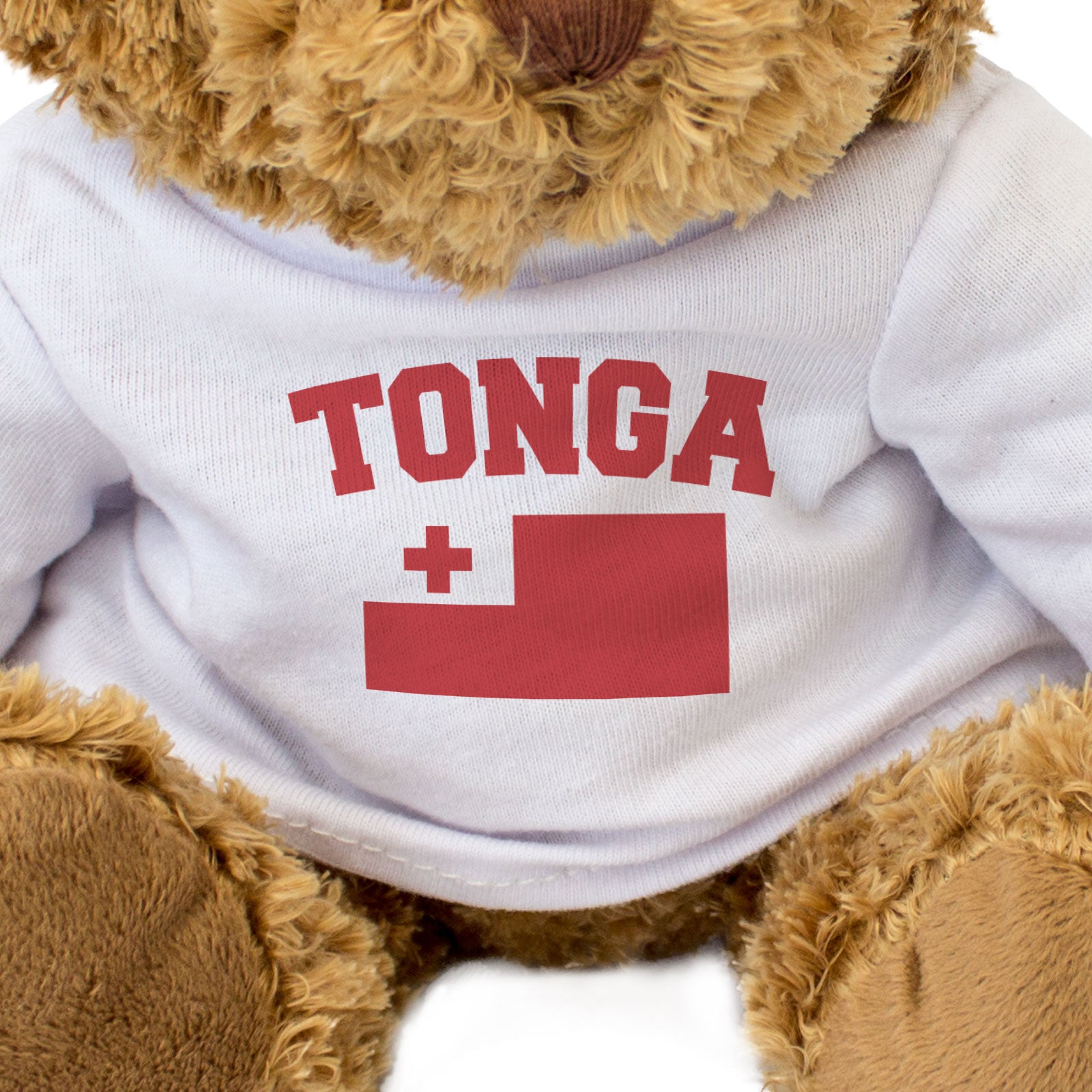 TONGA + FLAG - Teddy Bear - Cute Funny Tongan Souvenir Gift Present - Image 3