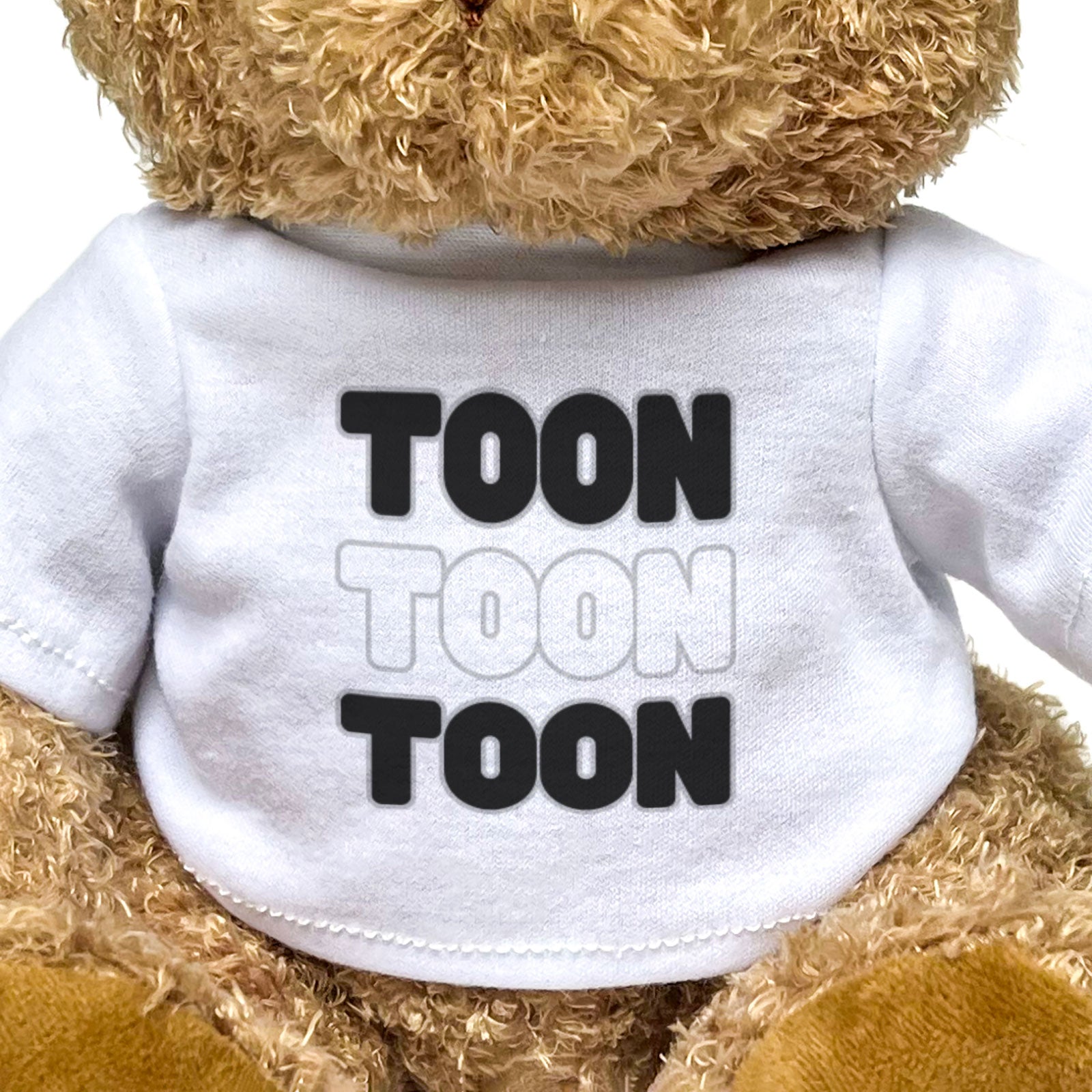 TOON TOON TOON - Teddy Bear - Cute Soft - Funny Newcastle Geordie Gift Present