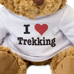 I LOVE TREKKING - Teddy Bear - Cute Cuddly Soft Adorable - Gift Present