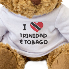 I Love Trinidad & Tobago Flag - Teddy Bear