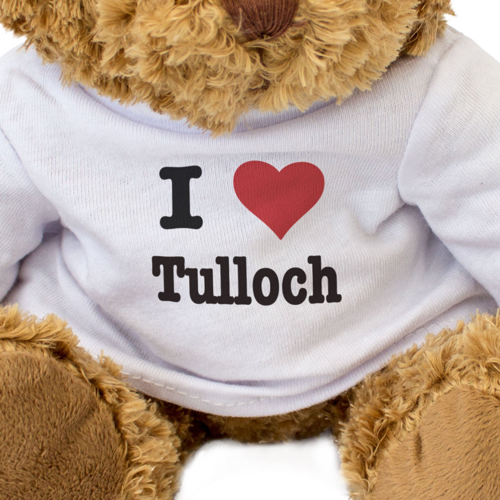 I LOVE TULLOCH - Teddy Bear - Cute Funny - Scotland Souvenir Gift Present - Image 3