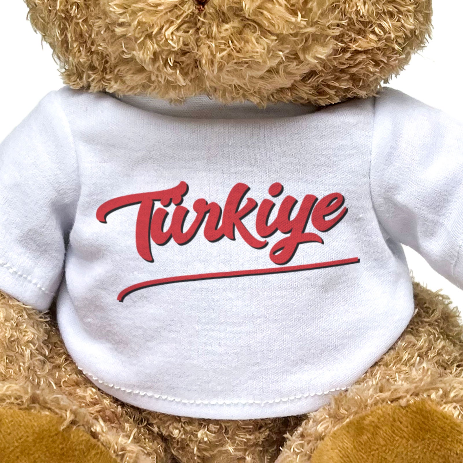 TÜRKIYE (SCRIPT) - Teddy Bear - Cute Soft Funny - Turkish Souvenir Gift Present