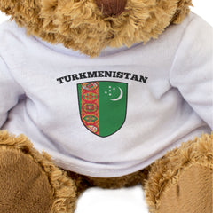 Turkmenistan Flag - Teddy Bear - Gift Present