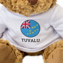 TUVALU FLAG ROUNDEL - Teddy Bear - Cute Cuddly Soft - Tuvaluan Gift Present