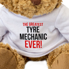 The Greatest Tyre Mechanic Ever - Teddy Bear