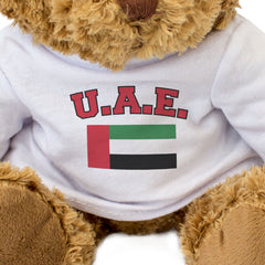 UAE + FLAG - Teddy Bear - Cute Funny Emirati Souvenir Gift Present - Image 3