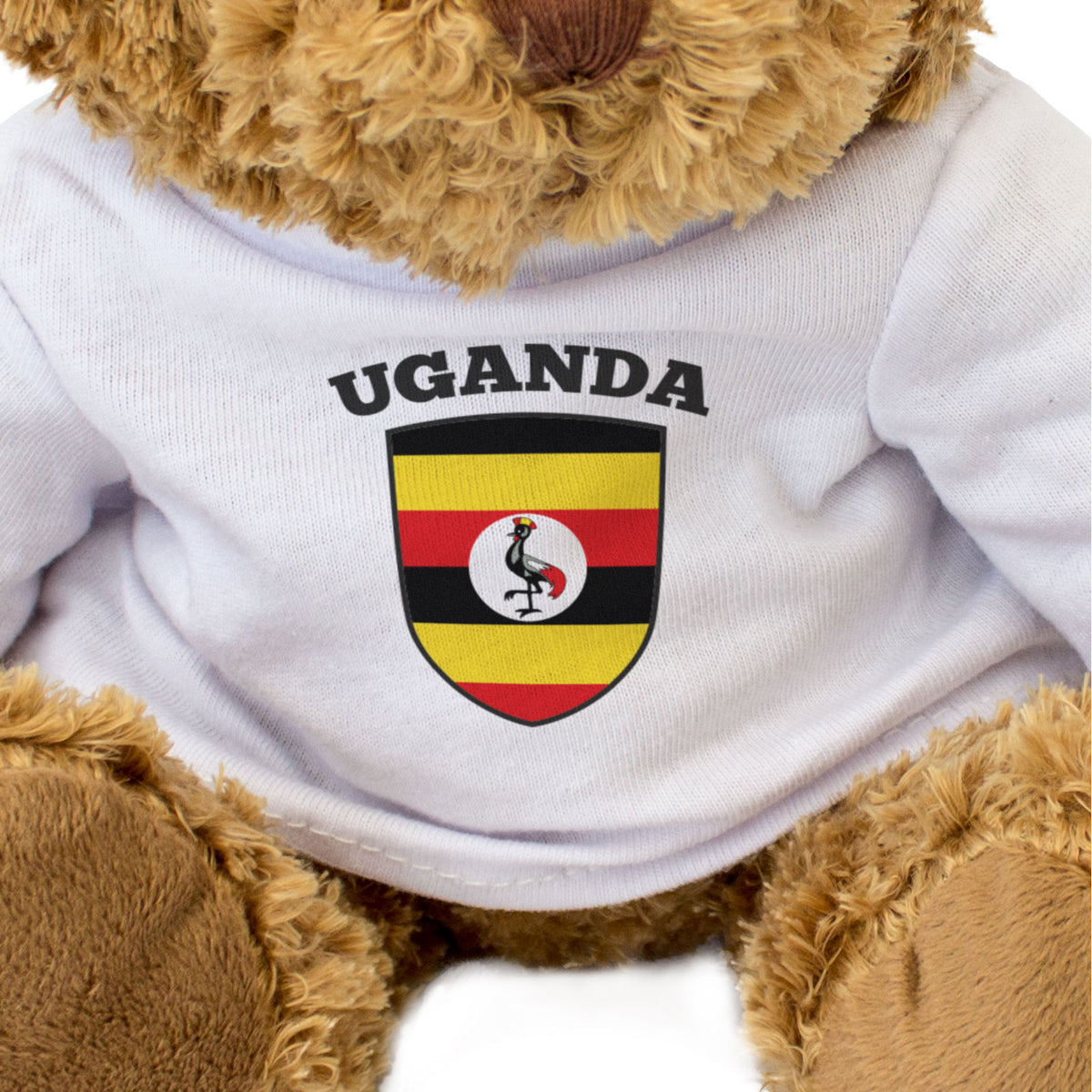 Uganda Flag - Teddy Bear - Gift Present