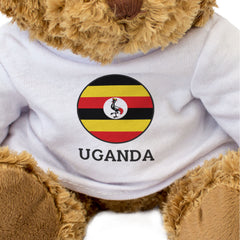 UGANDA FLAG ROUNDEL - Teddy Bear - Cute Cuddly Soft - Ugandan Gift Present