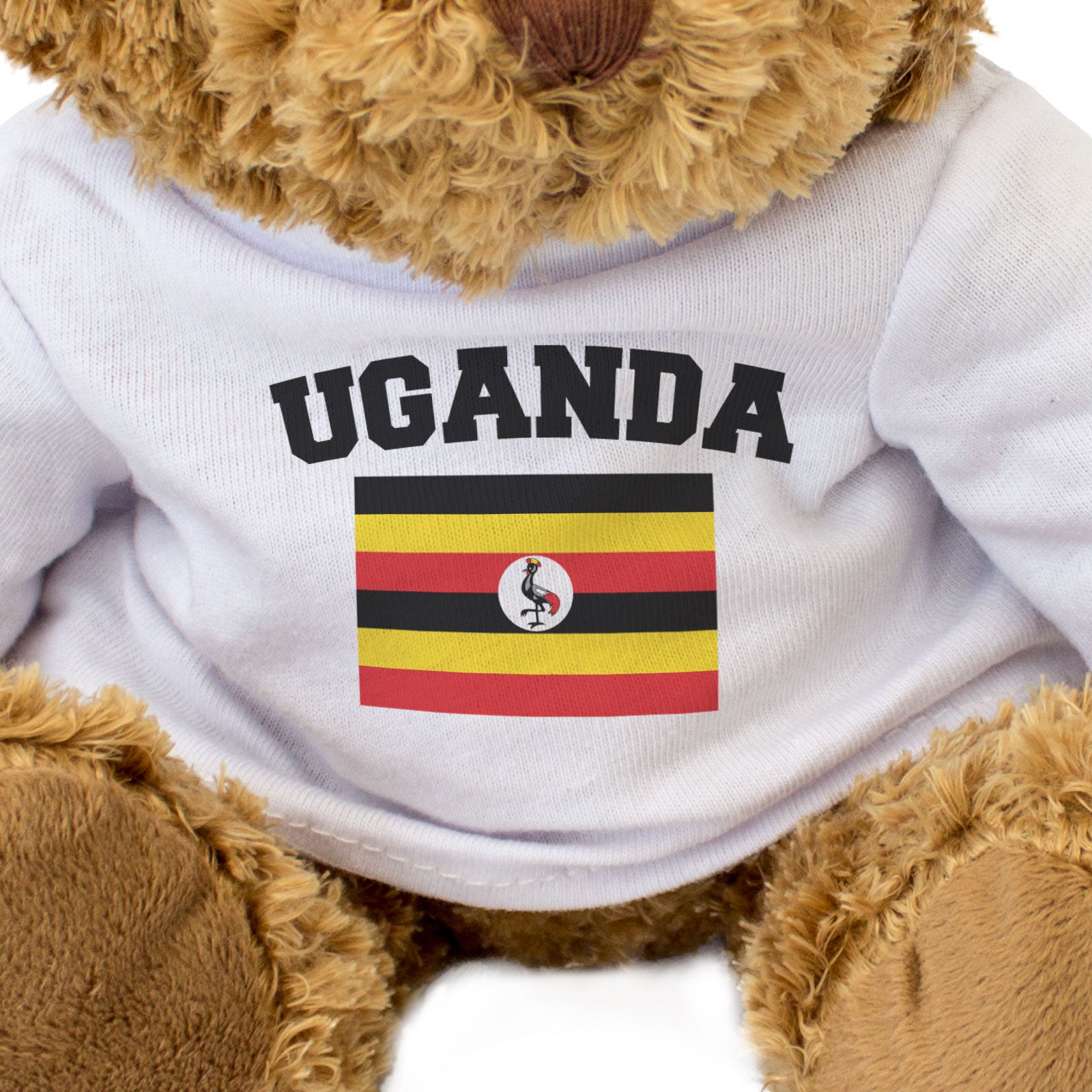 UGANDA + FLAG - Teddy Bear - Cute Funny Ugandan Souvenir Gift Present - Image 3