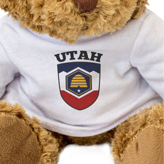 Utah Flag - Teddy Bear - Gift Present