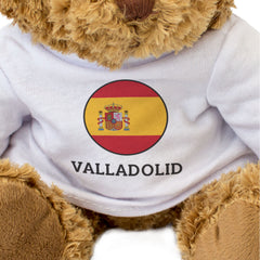 VALLADOLID (SPAIN FLAG ROUNDEL) - Teddy Bear - Spanish Souvenir Gift Present