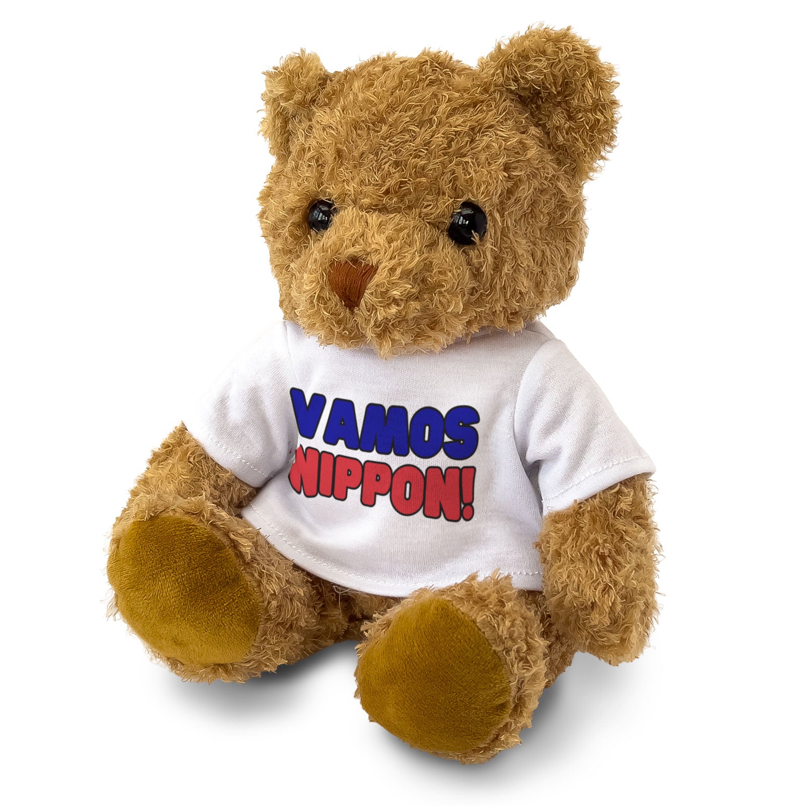 VAMOS NIPPON! - Teddy Bear - Cute Funny - Japan Football Fan Gift Present