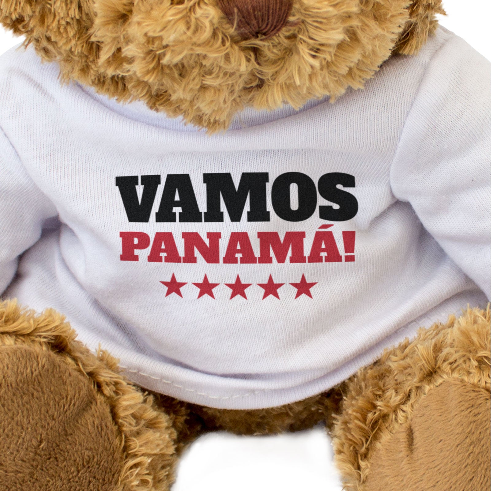 VAMOS PANAMÁ! - Teddy Bear - Cute Funny Soft - Panama Sports Fan Gift Present
