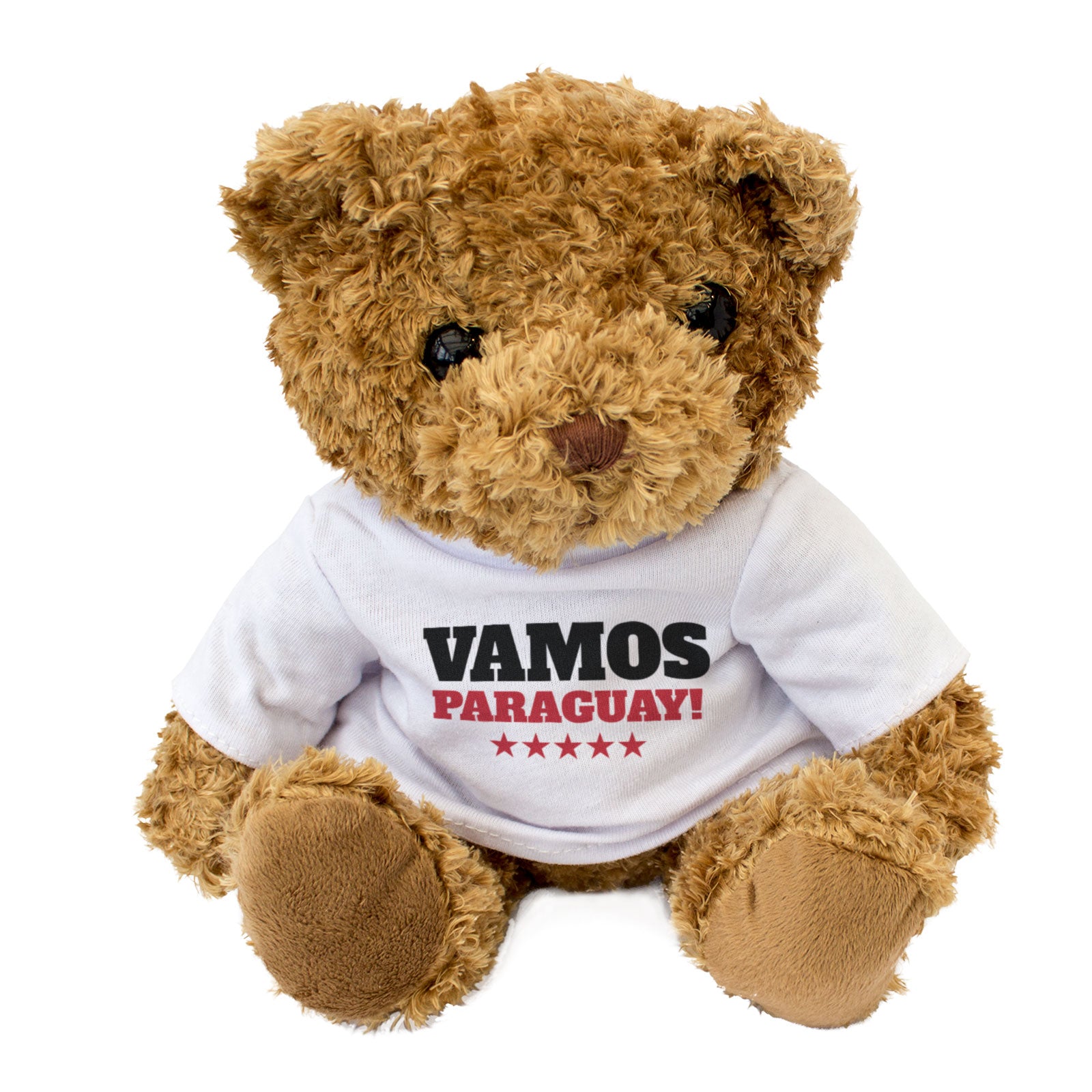 VAMOS PARAGUAY! - Teddy Bear - Cute Funny - Paraguayan Sports Fan Gift Present