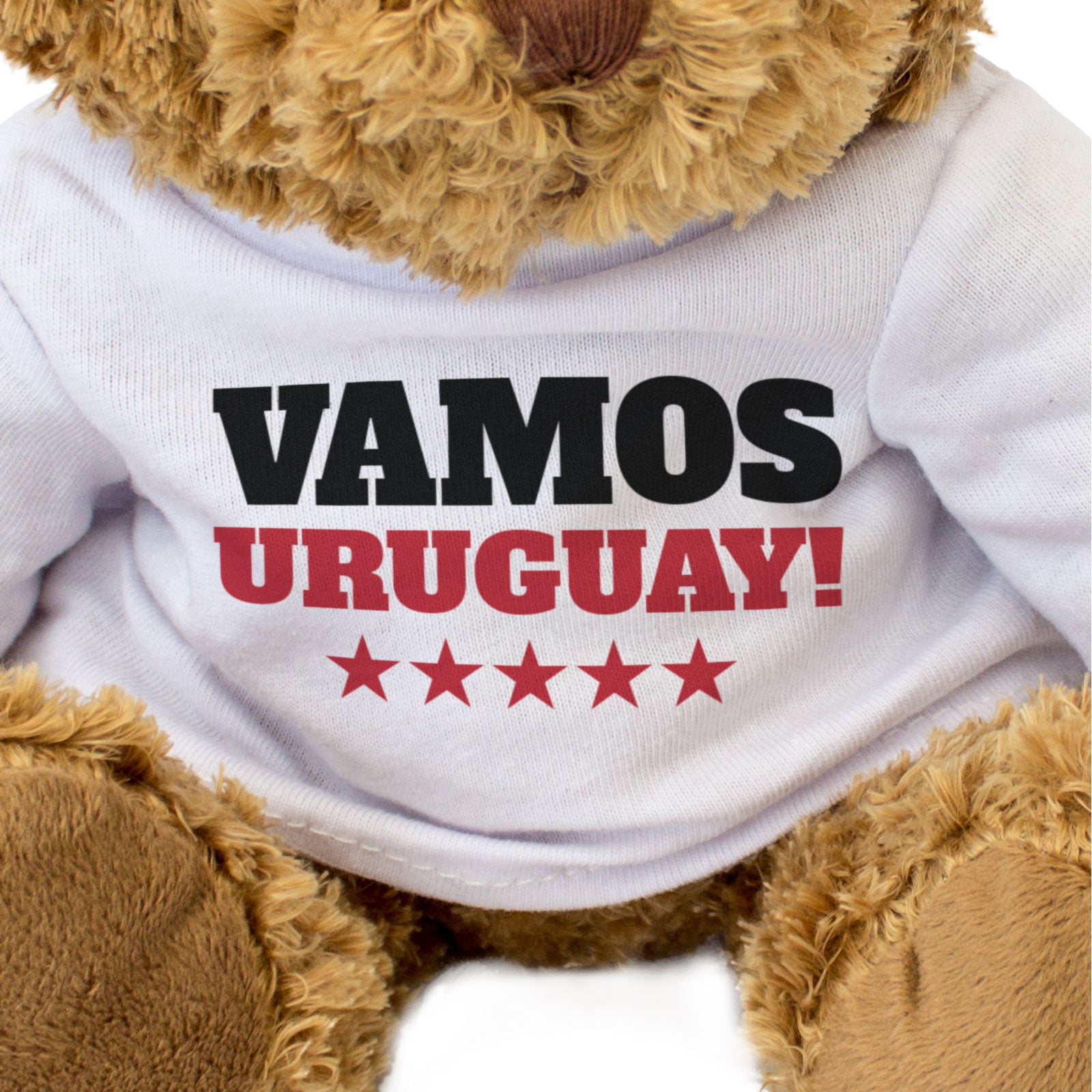 VAMOS URUGUAY! - Teddy Bear - Cute Funny - Uruguayan Sports Fan Gift Present