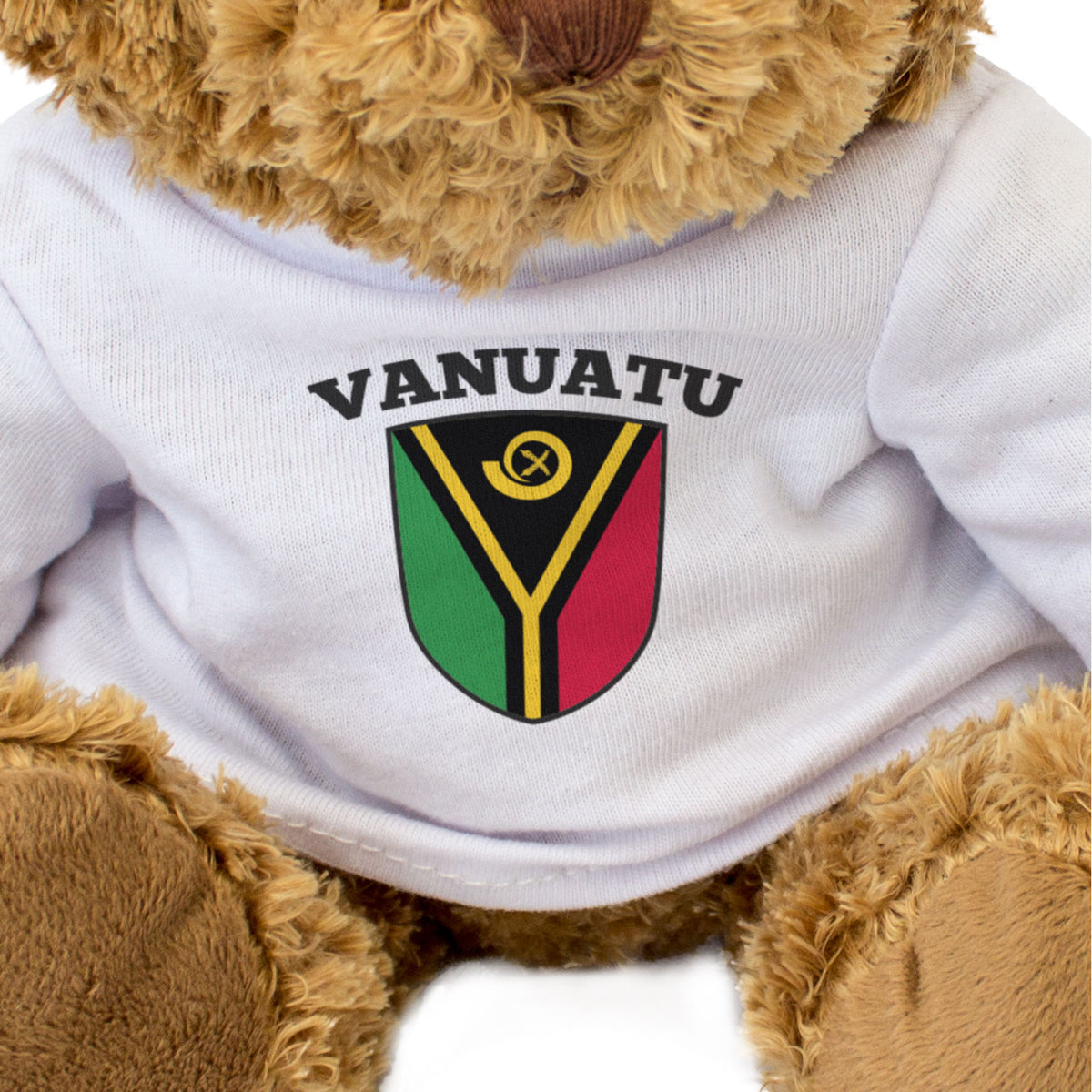 Vanuatu Flag - Teddy Bear - Gift Present