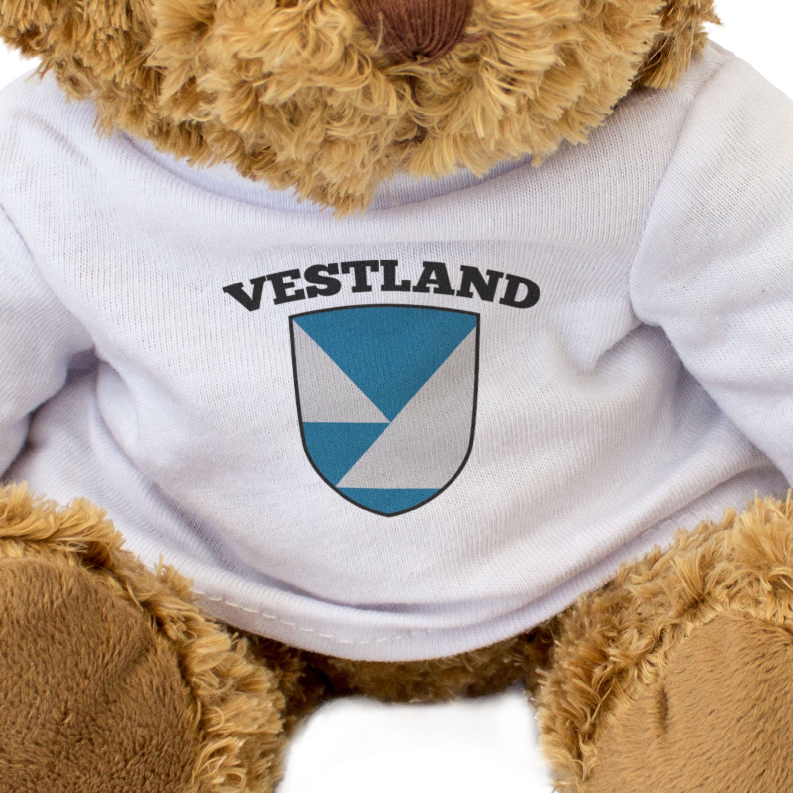 VESTLAND FLAG - Teddy Bear - Cute Cuddly Soft Adorable - Norway Gift Present