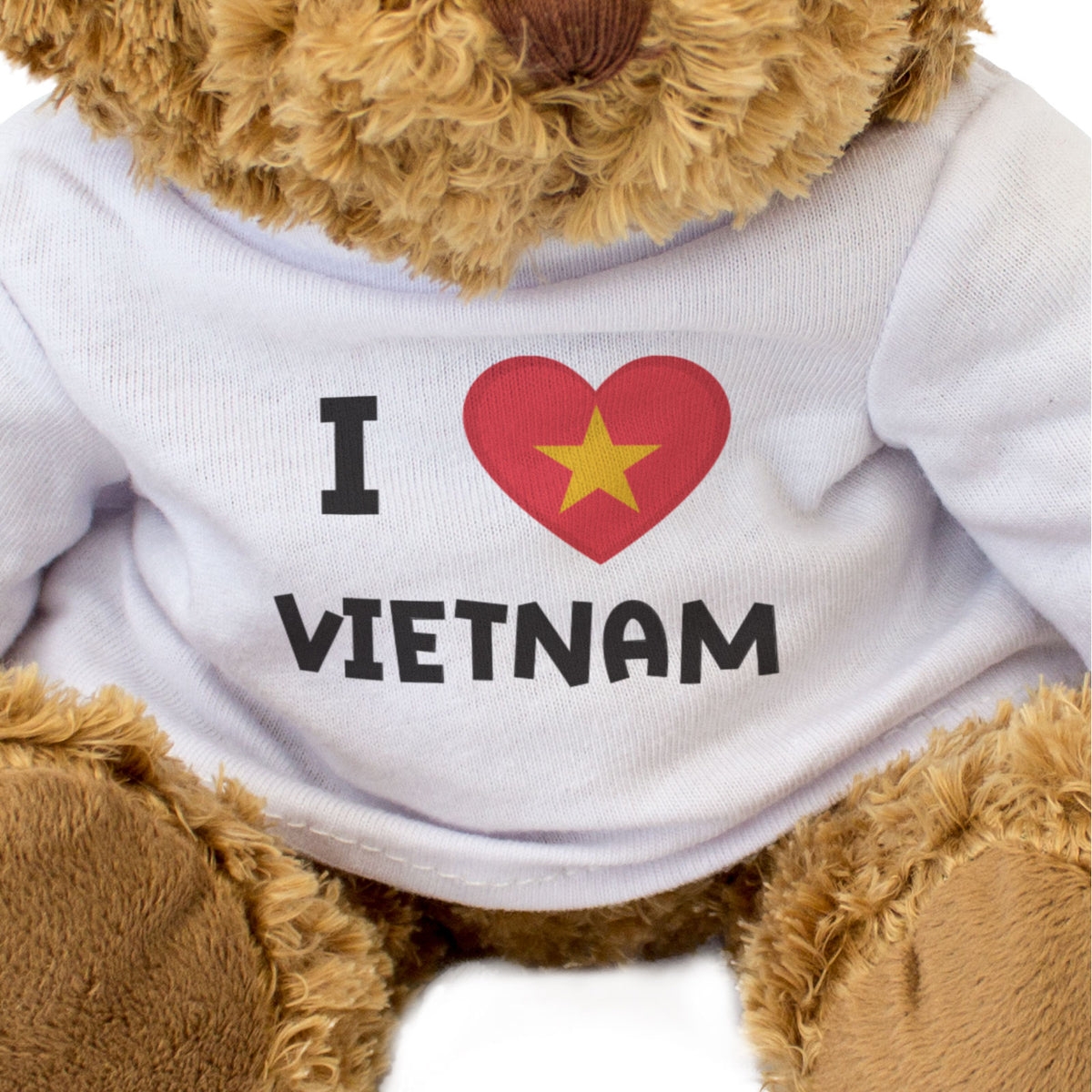 I Love Vietnam Flag - Teddy Bear