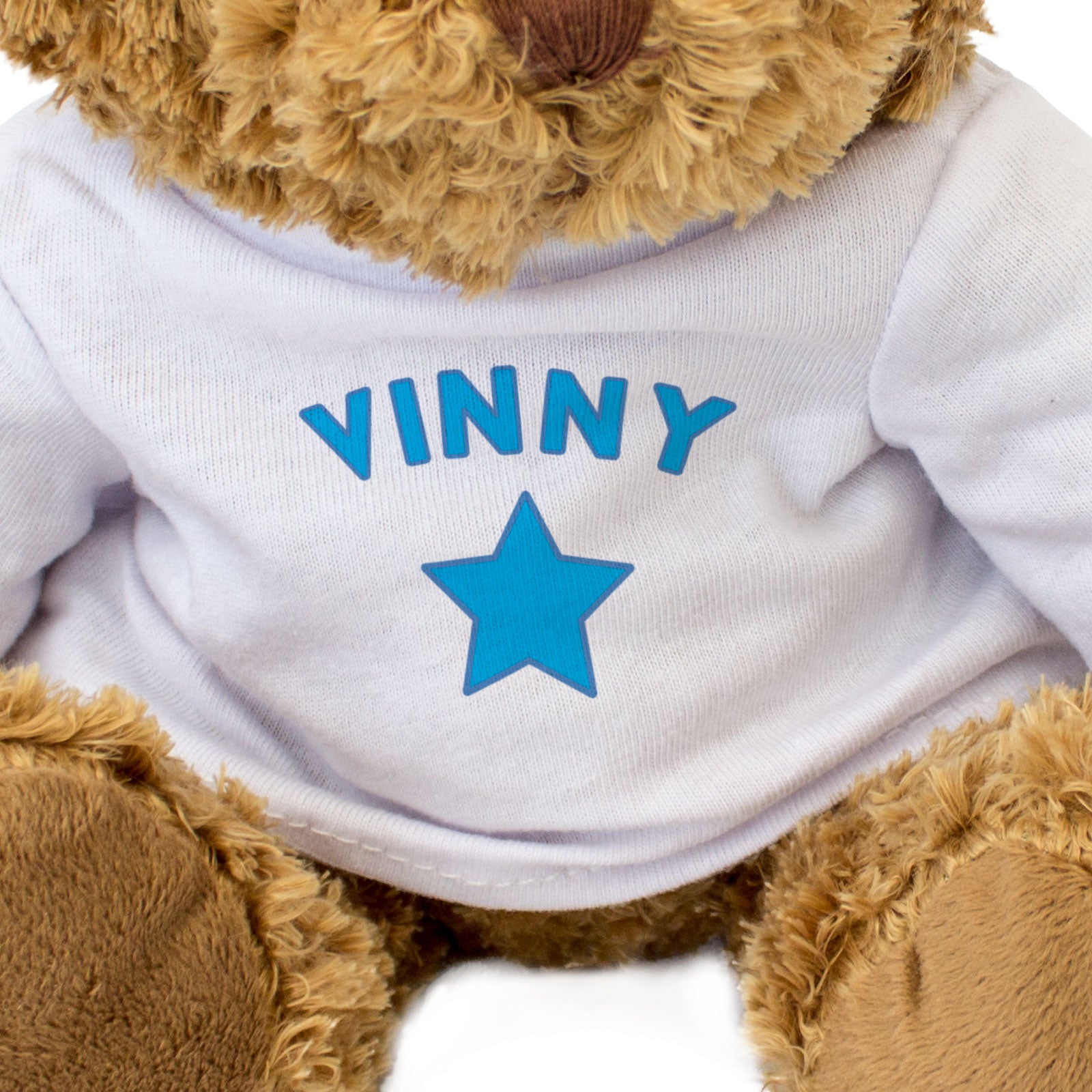 VINNY - Teddy Bear - Cute Cuddly Soft Adorable - Funny Gift Present