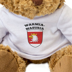 WARMIA-MASURIA FLAG - Teddy Bear - Cute Cuddly Soft - Poland Polska Gift Present