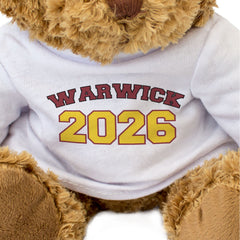 WARWICK 2026 - Teddy Bear - Cute Cuddly Soft - Graduation Gift Present