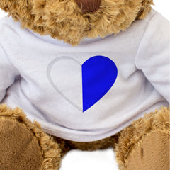 WATERFORD COUNTY COLOURS HEART - Teddy Bear - Cute - Ireland Gift Present