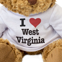 I Love West Virginia - Teddy Bear - Gift Present