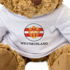WESTMORLAND COUNTY FLAG ROUNDEL - Teddy Bear - Cute Cuddly Soft - Gift Present