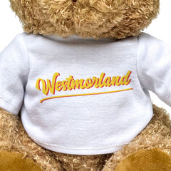 WESTMORLAND (SCRIPT) - Teddy Bear - Cute Soft Funny - Souvenir Gift Present