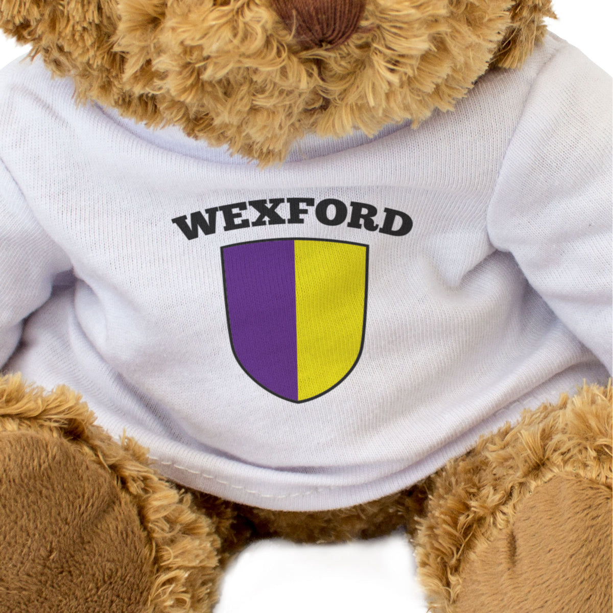 Wexford County Colours - Teddy Bear - Ireland County Wexford Gift Present