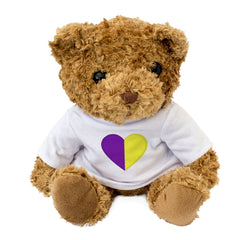 WEXFORD COUNTY COLOURS HEART - Teddy Bear - Cute - Ireland Gift Present