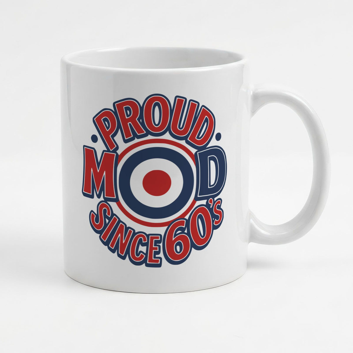 PROUD MOD SINCE THE 60S - Mug - Funny Music Fan Gift Present
