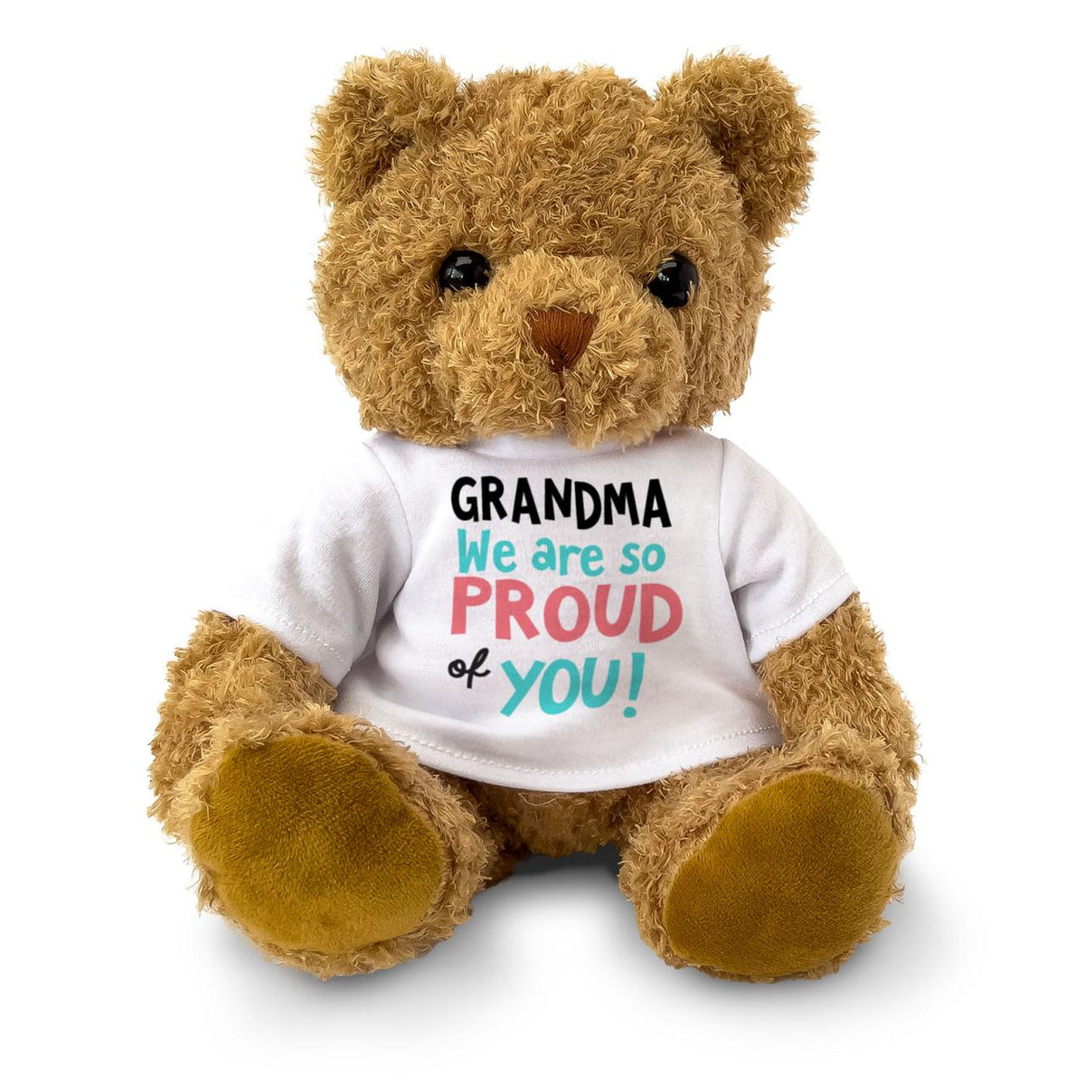 GRANDMA WE ARE SO PROUD OF YOU! - Teddy Bear - Cute Cuddly Soft - Gift Present