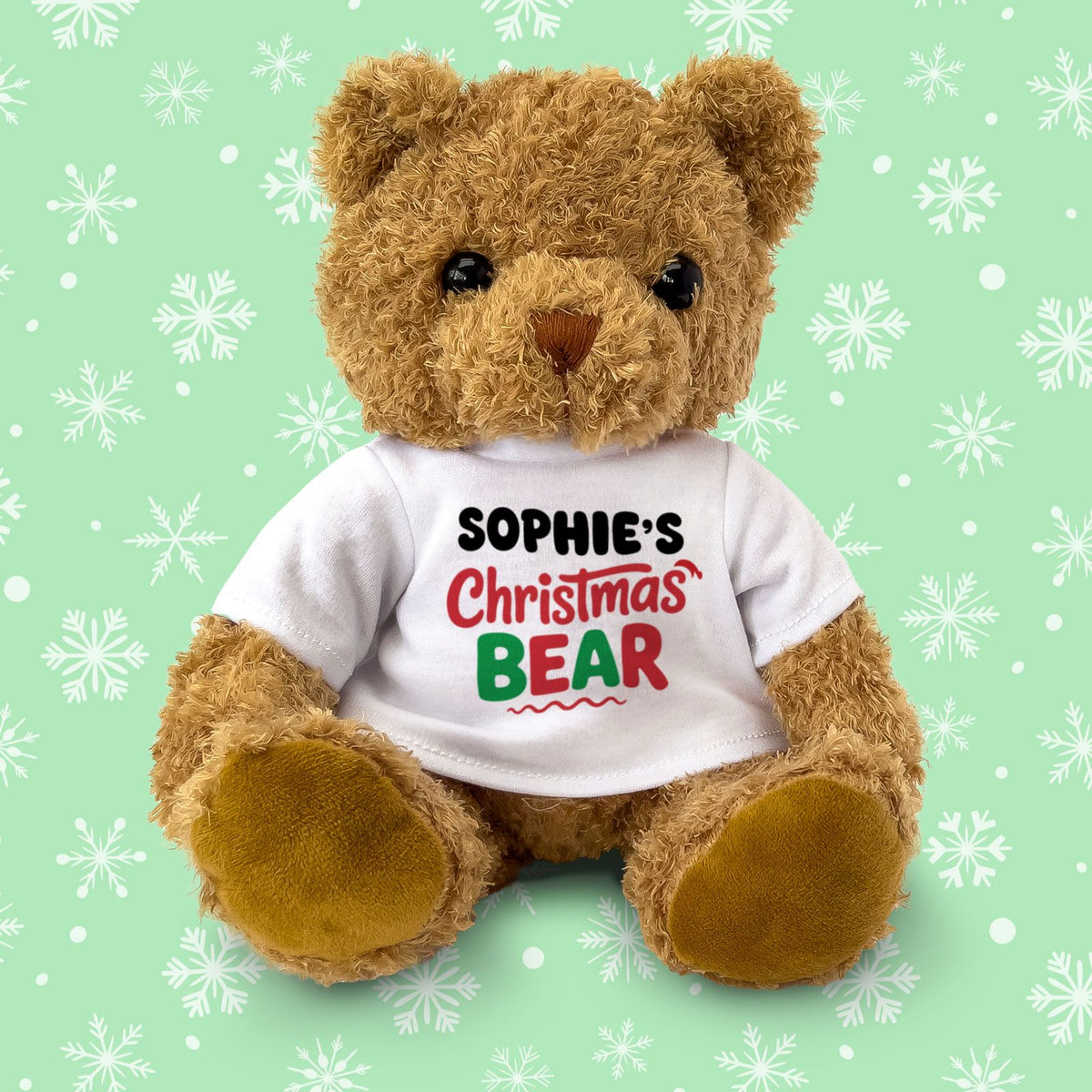 SOPHIE'S CHRISTMAS BEAR - Teddy Bear - Cute Cuddly - Sophie Xmas Gift Present