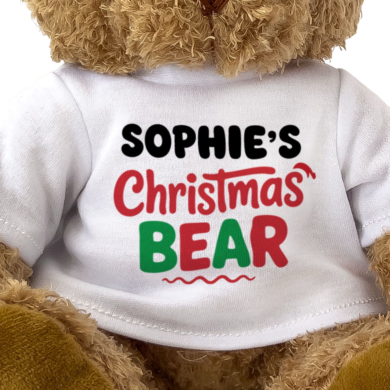 SOPHIE'S CHRISTMAS BEAR - Teddy Bear - Cute Cuddly - Sophie Xmas Gift Present