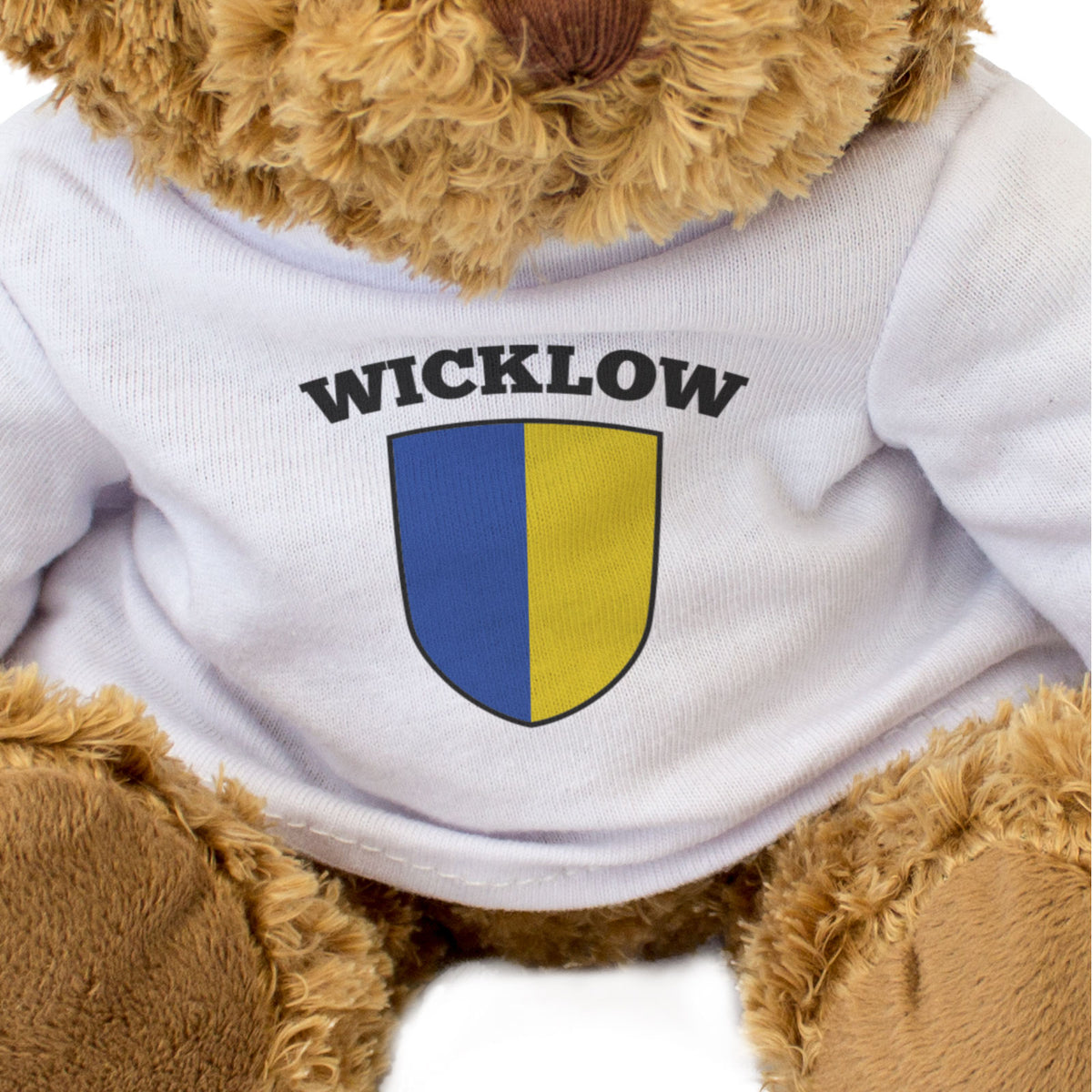 Wicklow County Colours - Teddy Bear - Ireland County Wicklow Gift Present