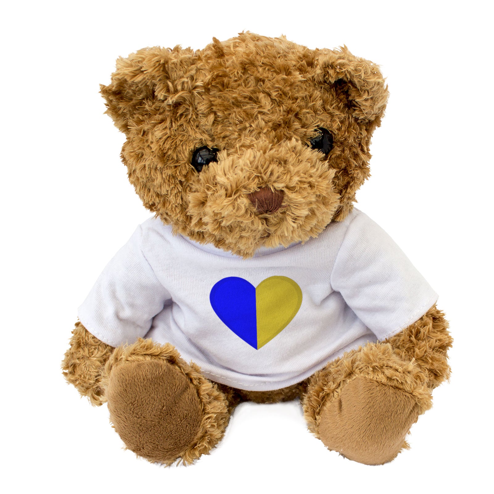 WICKLOW COUNTY COLOURS HEART - Teddy Bear - Cute - Ireland Gift Present