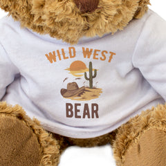 WILD WEST BEAR - Teddy Bear - Cute Soft Cuddly - Funny Cowboy Gift Present