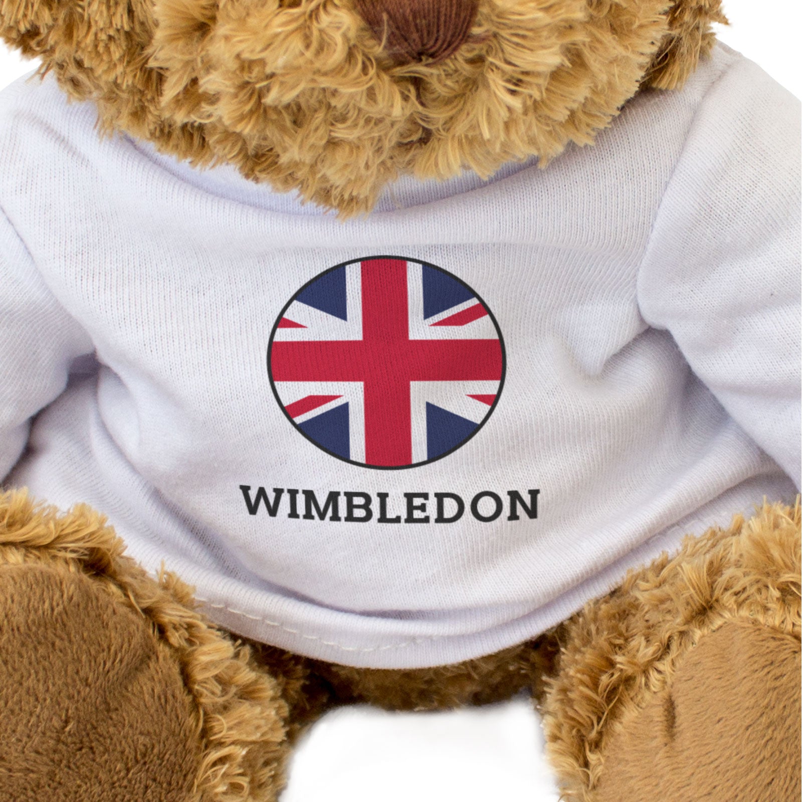 WIMBLEDON (BRITISH FLAG ROUNDEL) - Teddy Bear - Cute - Funny Gift Present