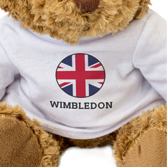 WIMBLEDON (BRITISH FLAG ROUNDEL) - Teddy Bear - Cute - Funny Gift Present