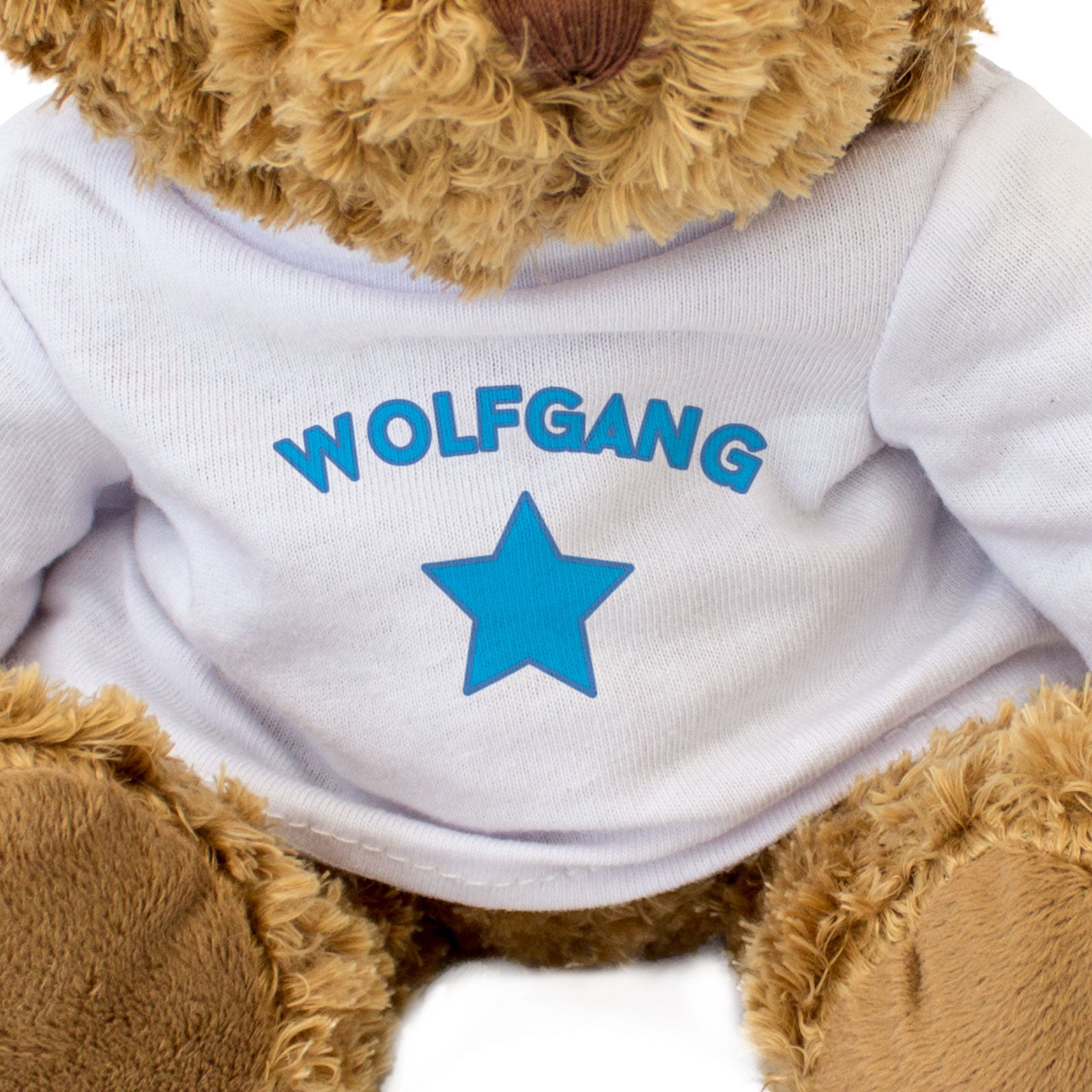 WOLFGANG - Teddy Bear - Cute Cuddly Soft Adorable - Funny Gift Present