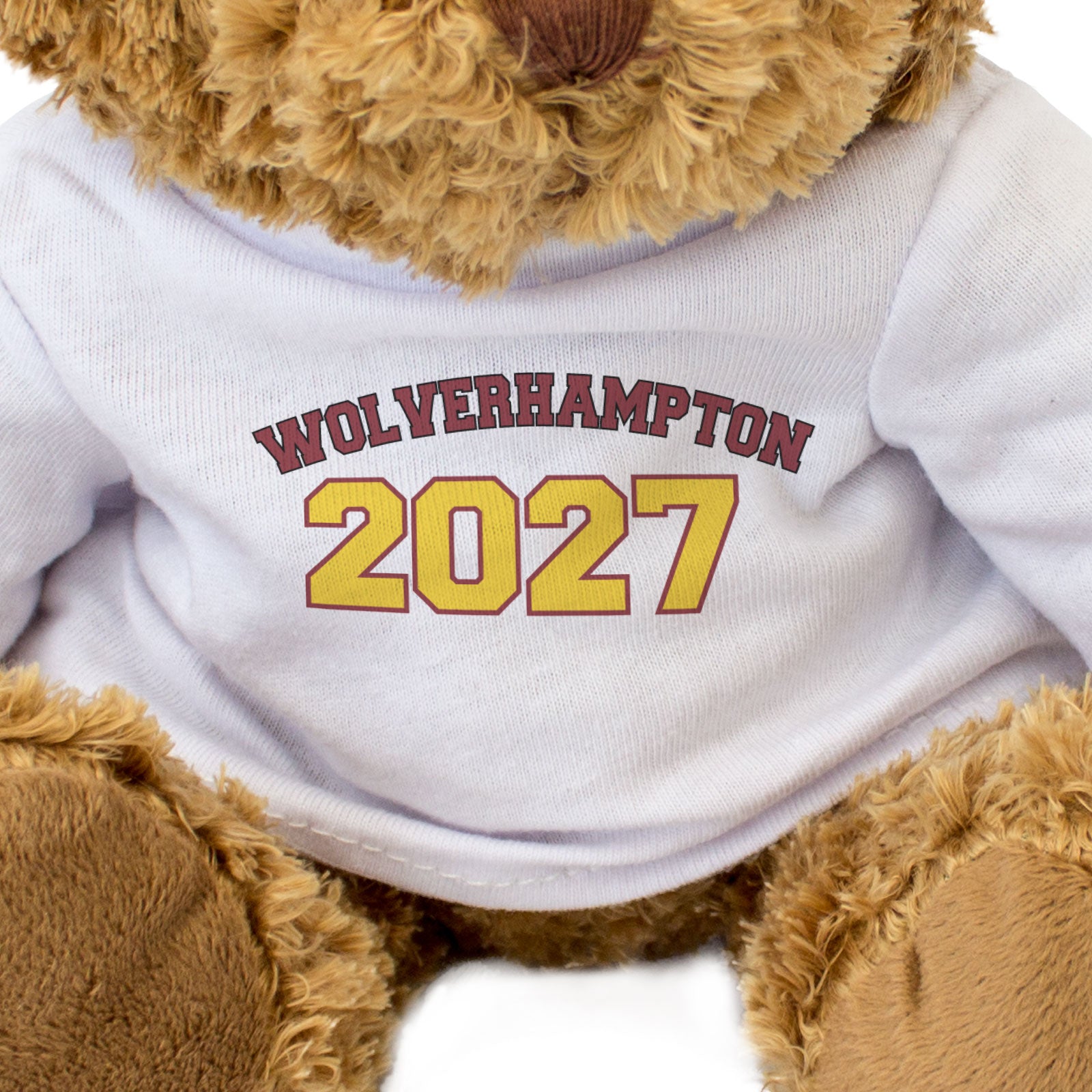WOLVERHAMPTON 2027 - Teddy Bear - Cute Funny - Graduation Gift Present - Image 3