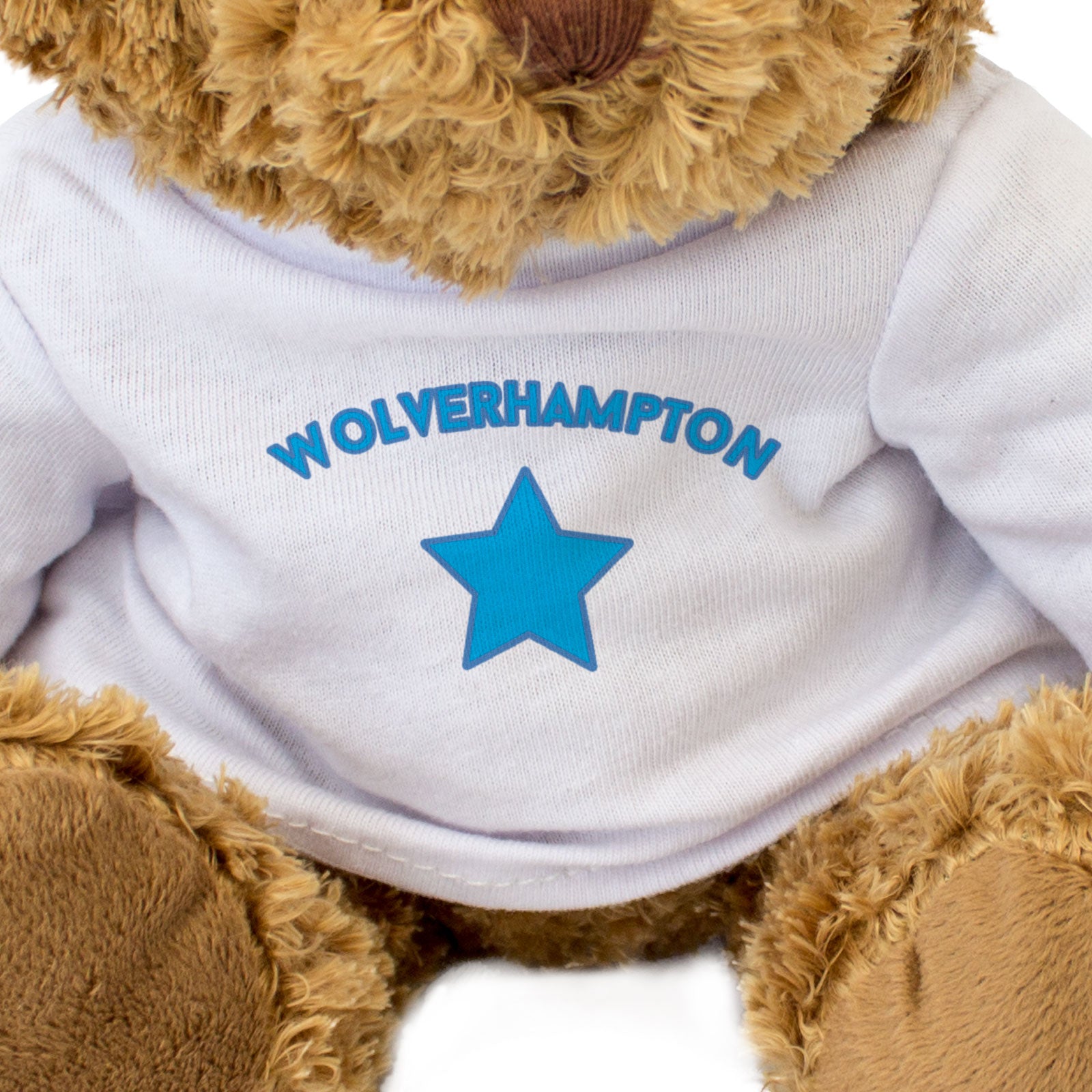 WOLVERHAMPTON - Teddy Bear - Cute Cuddly Soft Adorable - Gift Present