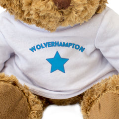 WOLVERHAMPTON - Teddy Bear - Cute Cuddly Soft Adorable - Gift Present