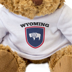 Wyoming Flag - Teddy Bear - Gift Present