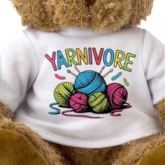 YARNIVORE - Teddy Bear - Cute Cuddly Soft Adorable - Funny Knitting Gift Present