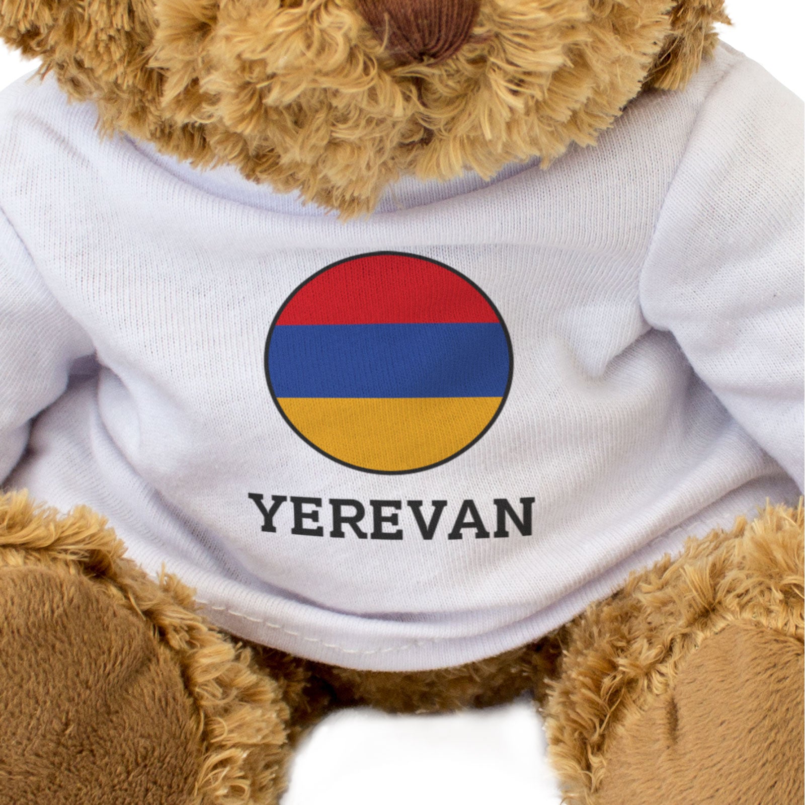 YEREVAN (ARMENIA FLAG ROUNDEL) - Teddy Bear - Funny Souvenir Gift Present