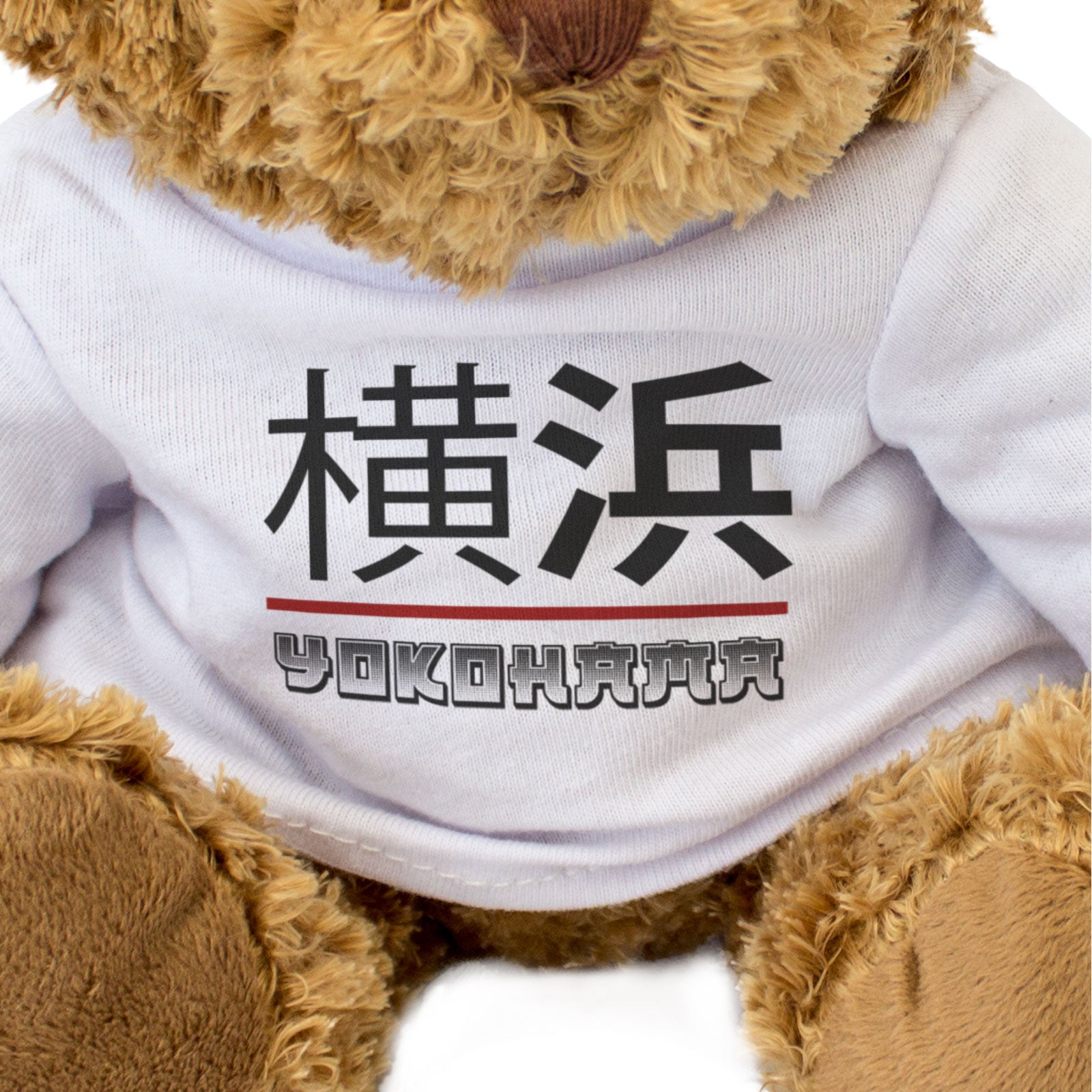 YOKOHAMA (KANJI) - Teddy Bear - Cute Cuddly - Japanese Souvenir Gift Present