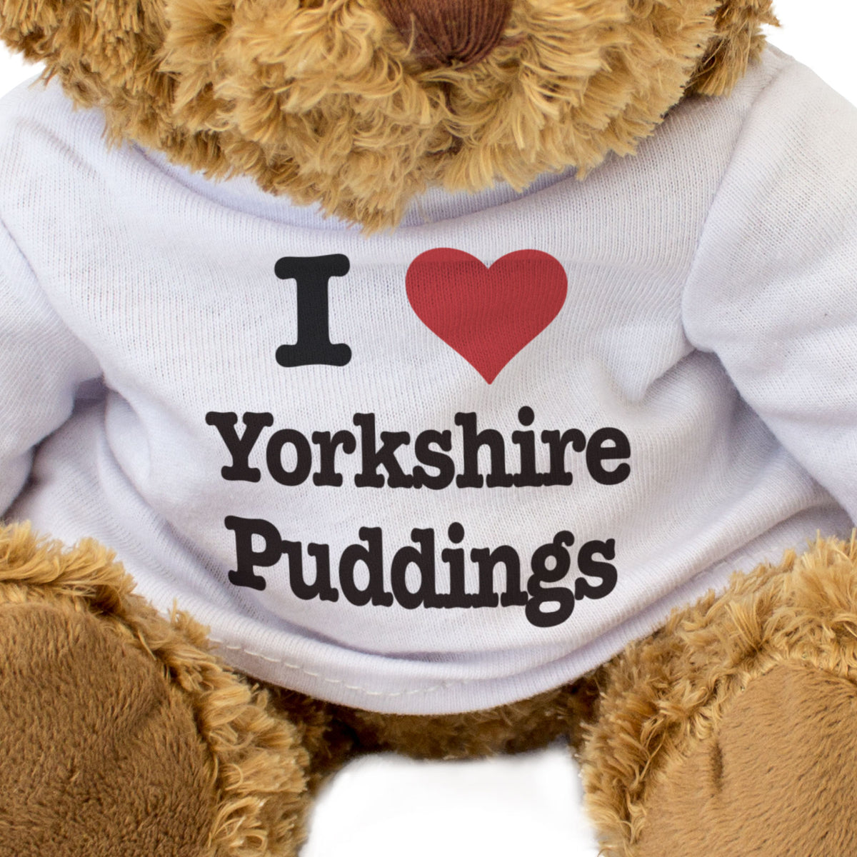 I Love Yorkshire Puddings teddy bear