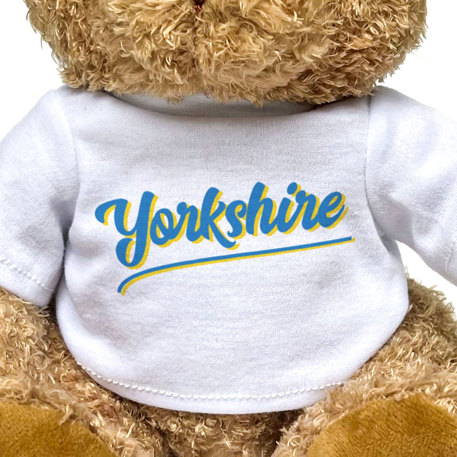 YORKSHIRE (SCRIPT) - Teddy Bear - Cute Soft Funny - Souvenir Gift Present